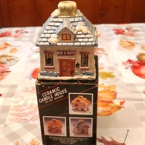 Bed & bath - ceramic candle house
